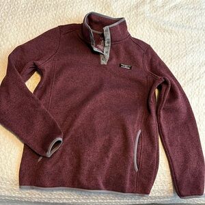 LL Bean M sweater fleece